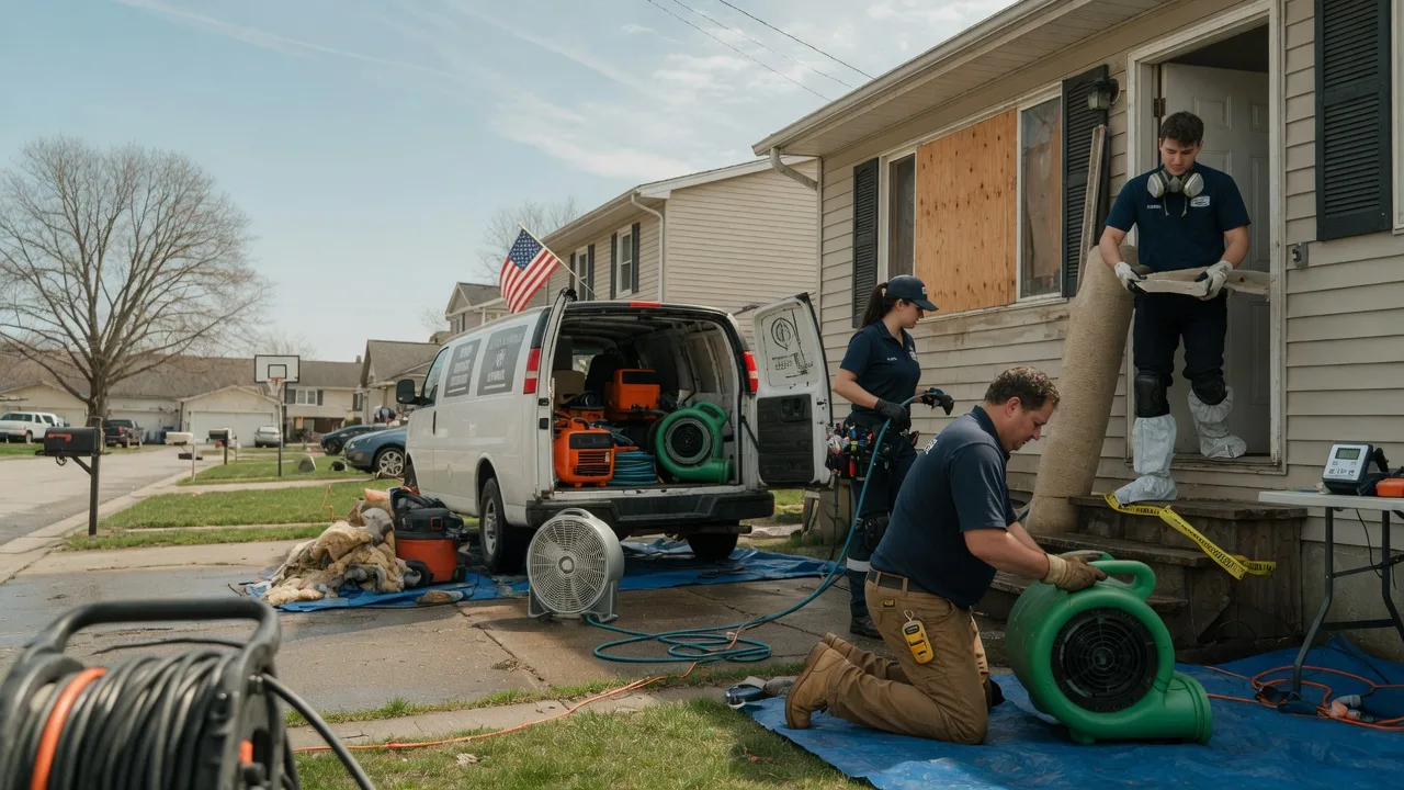 Water Damage Restoration in Deering, ND near me